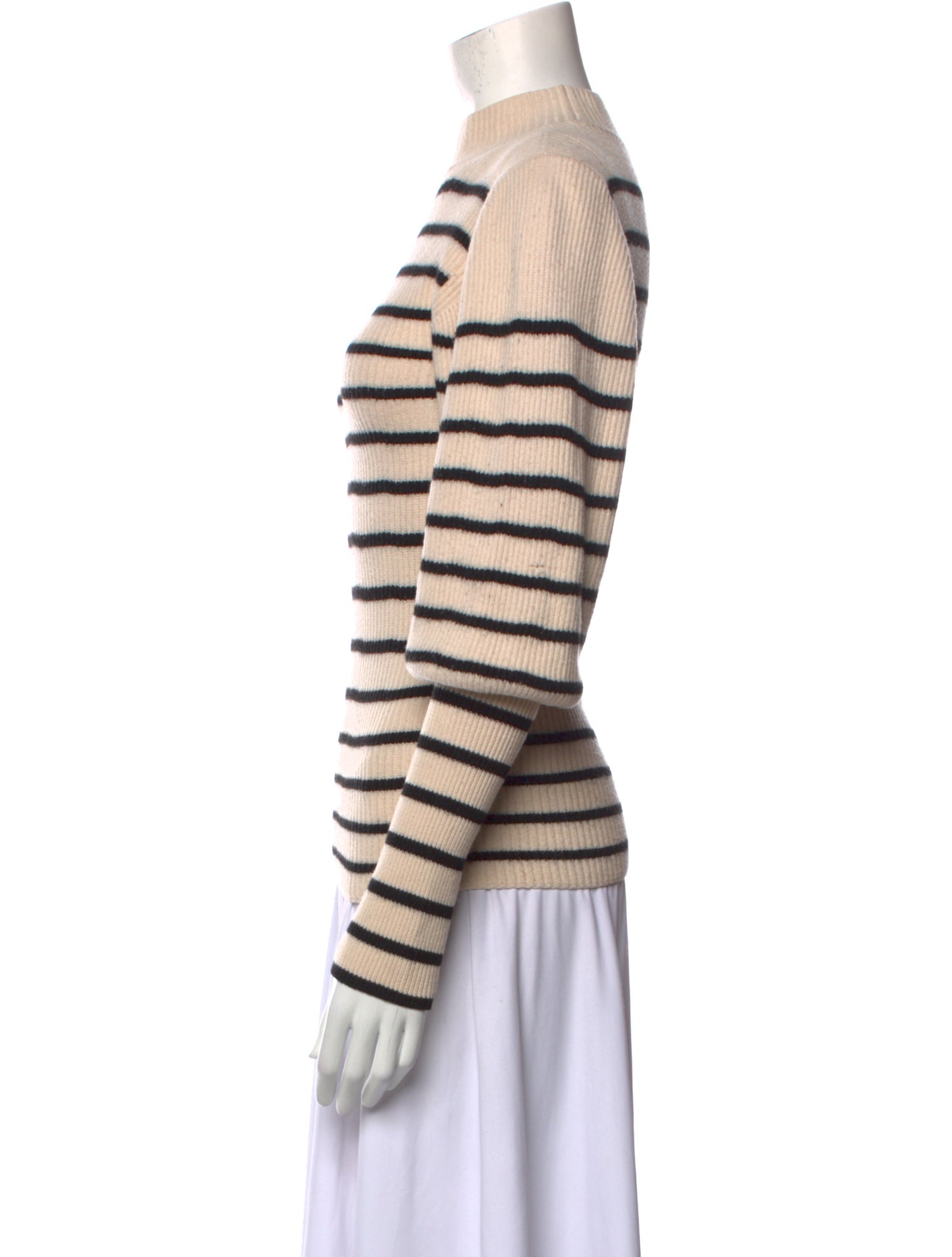 Khaite Wool Striped Sweater