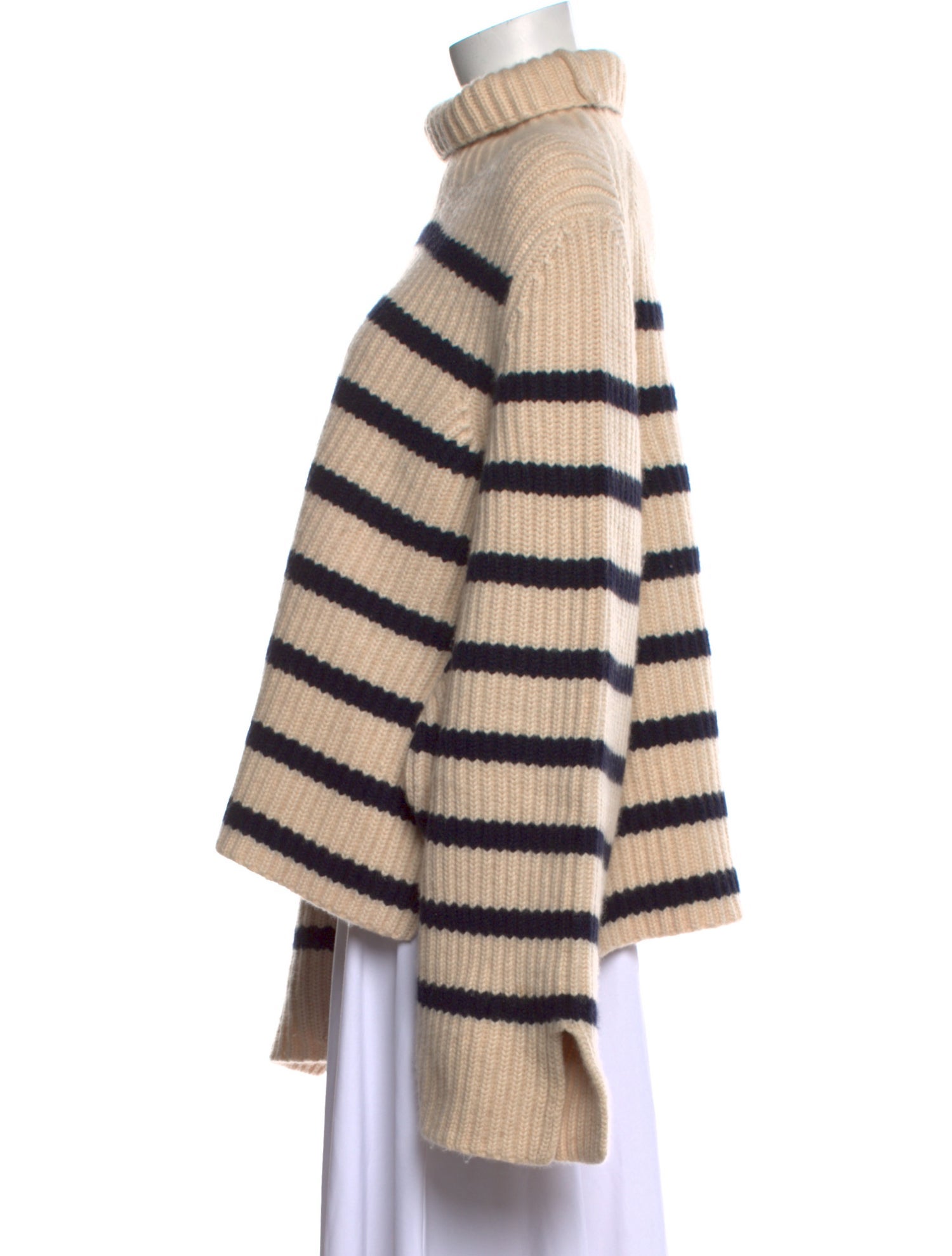 Khaite Cashmere Striped Sweater