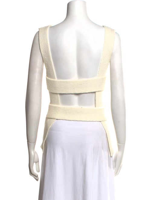 Khaite V-Neck Sleeveless Top