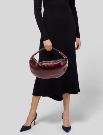 Khaite Leather Shoulder Bag