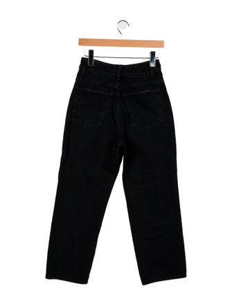 Khaite High-Rise Wide Leg Jeans