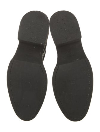 Khaite Leather Chelsea Boots