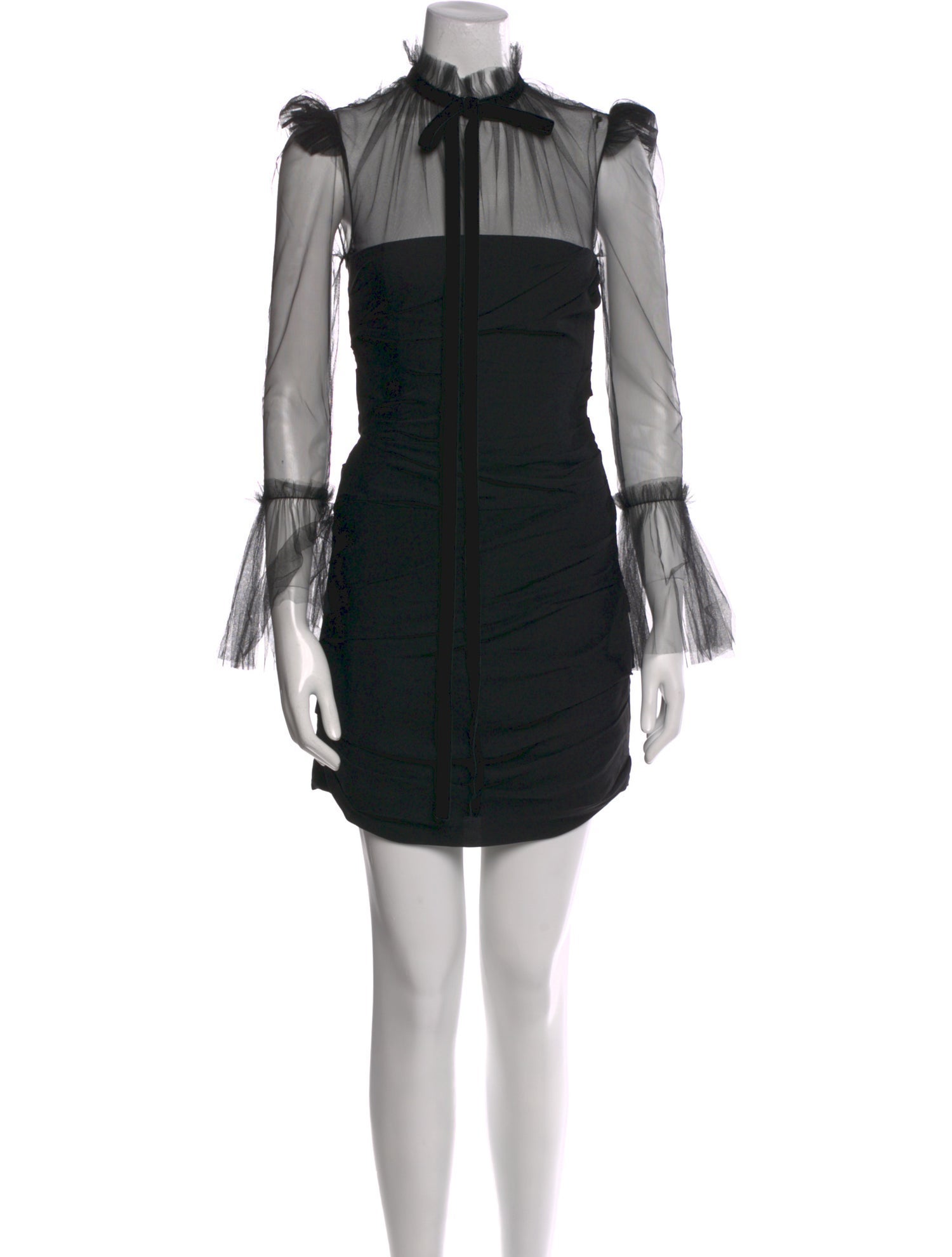 Khaite Silk Mini Dress