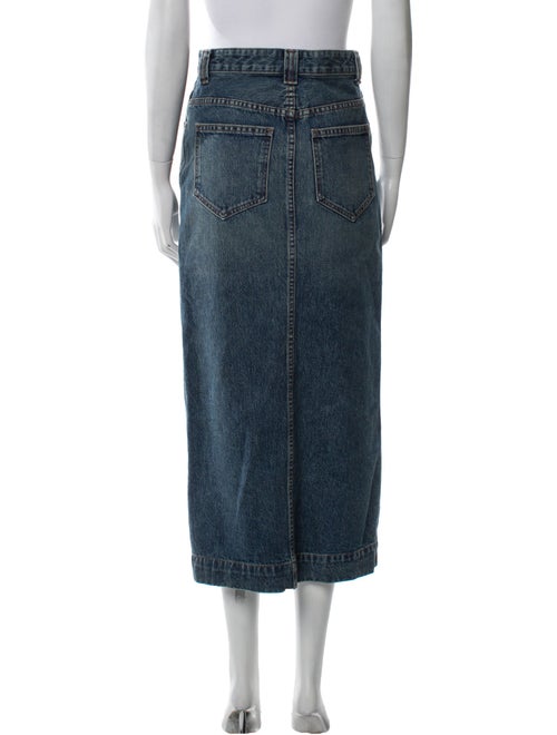 Khaite Cutout Accent Midi Length Skirt