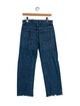 Khaite Mid-Rise Straight Leg Jeans