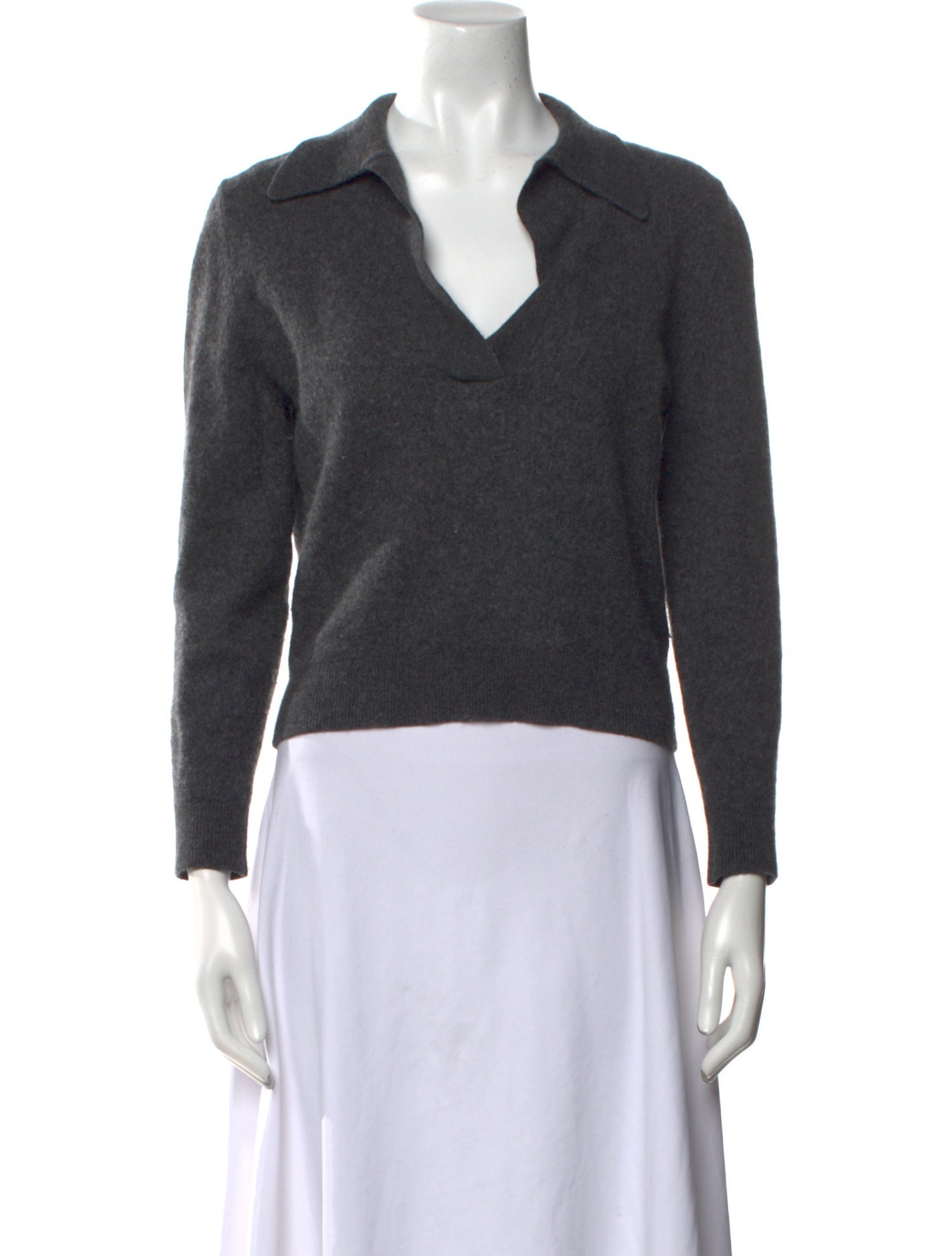 Khaite Cashmere V-Neck Sweater