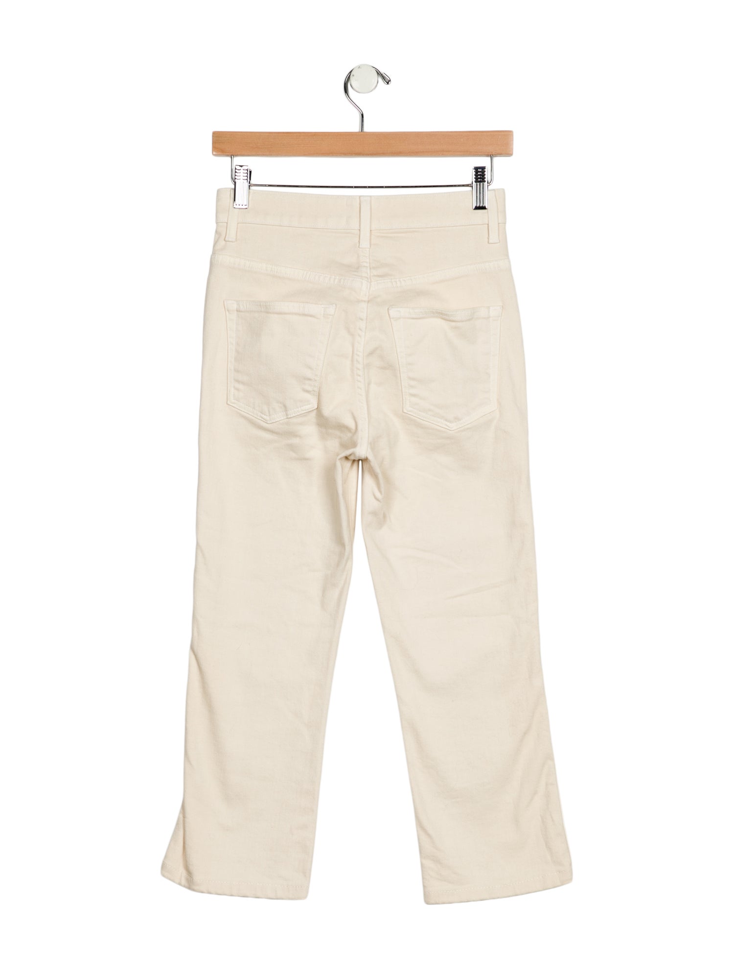 Khaite High-Rise Straight Leg Jeans