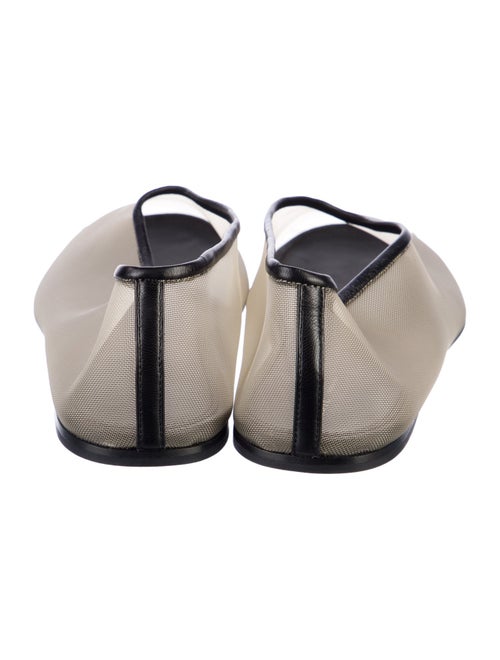 Khaite Mesh Mesh Accents Ballet Flats