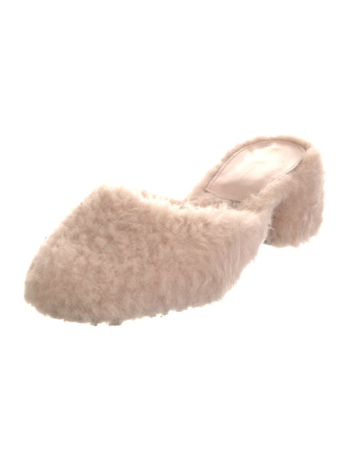Khaite Fur Fur Trim Mules