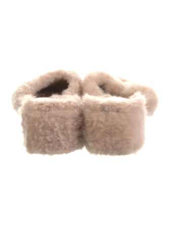 Khaite Fur Fur Trim Mules