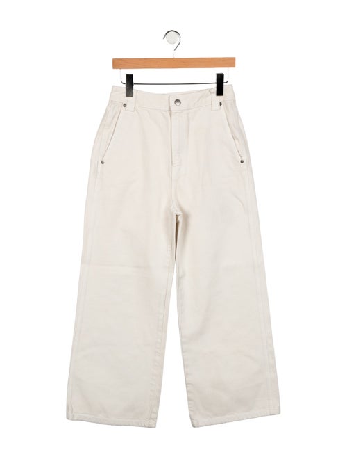 Khaite High-Rise Wide Leg Jeans