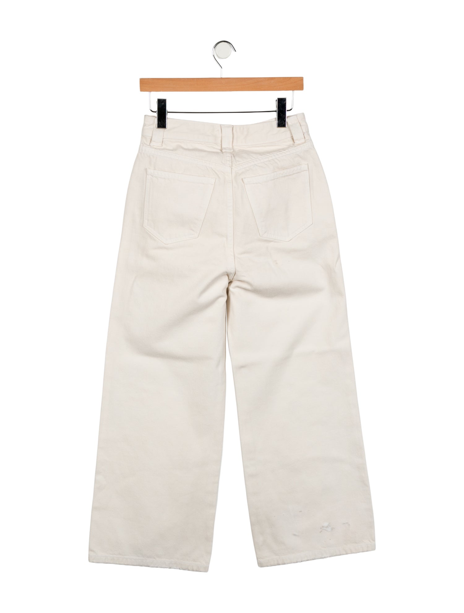 Khaite High-Rise Wide Leg Jeans