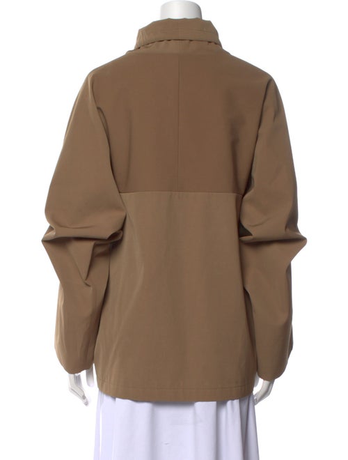 Khaite Tie Neck Long Sleeve Sweatshirt