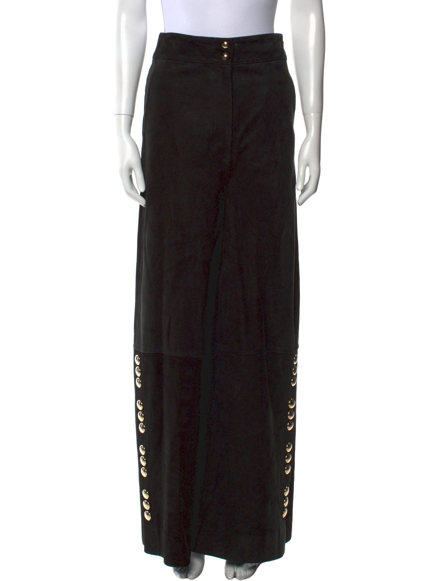 Khaite Lambskin Wide Leg Pants