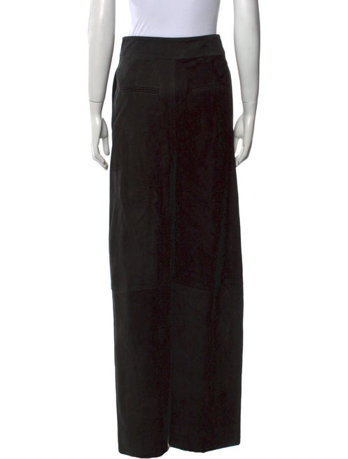 Khaite Lambskin Wide Leg Pants