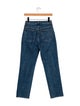Khaite High-Rise Straight Leg Jeans