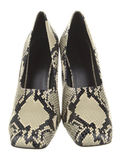 Khaite Python Animal Print Pumps