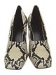 Khaite Python Animal Print Pumps