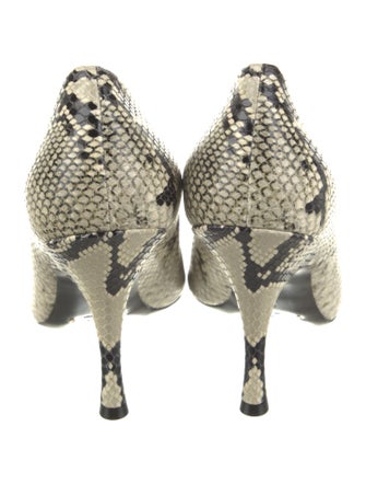 Khaite Python Animal Print Pumps
