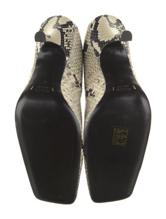 Khaite Python Animal Print Pumps