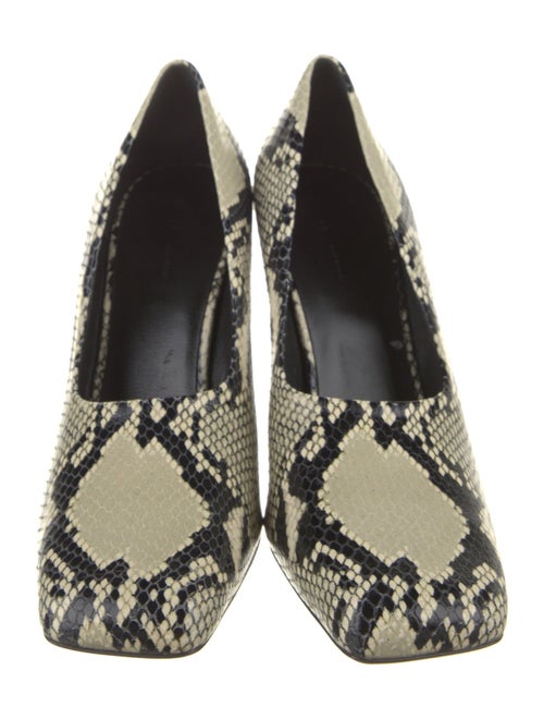 Khaite Python Animal Print Pumps