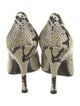 Khaite Python Animal Print Pumps