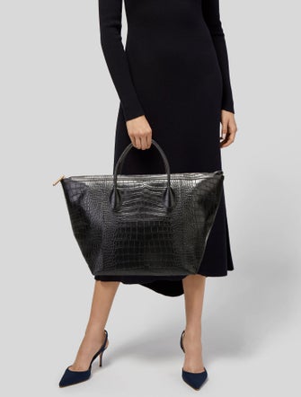 Khaite Embossed Leather Kasia