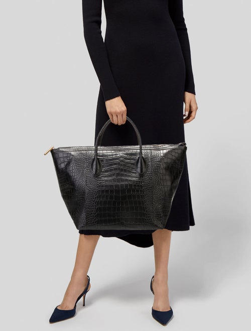 Khaite Embossed Leather Kasia