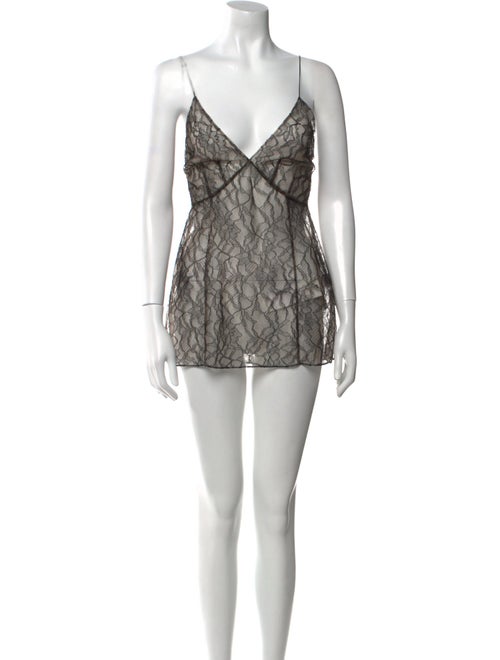 Khaite Lace Lace Pattern Top