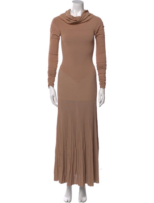 Khaite Turtleneck Long Dress