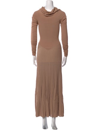 Khaite Turtleneck Long Dress