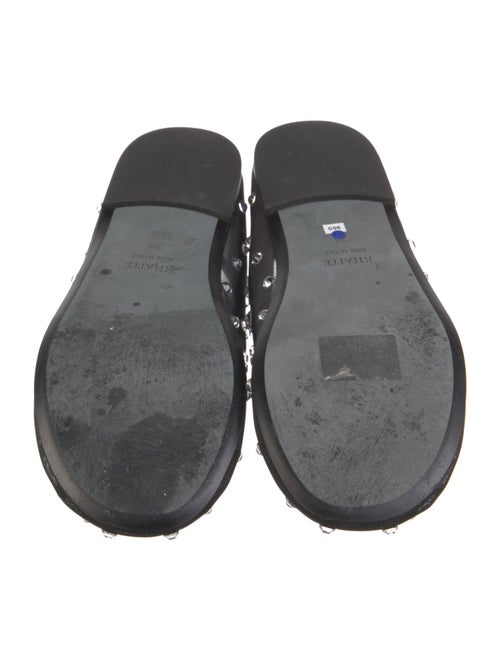 Khaite Mesh Crystal Embellishments Ballet Flats