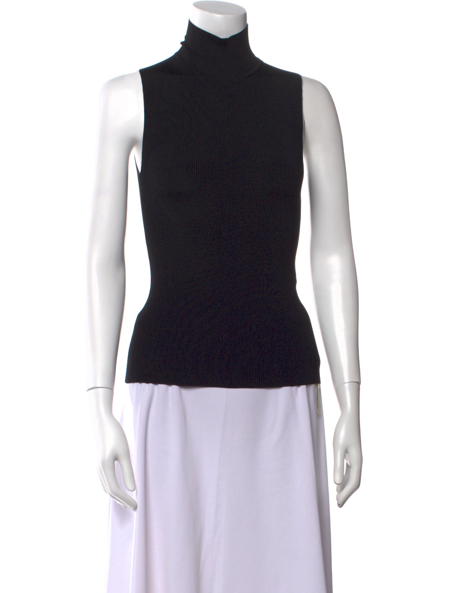 Khaite Turtleneck Sleeveless Top w/ Tags