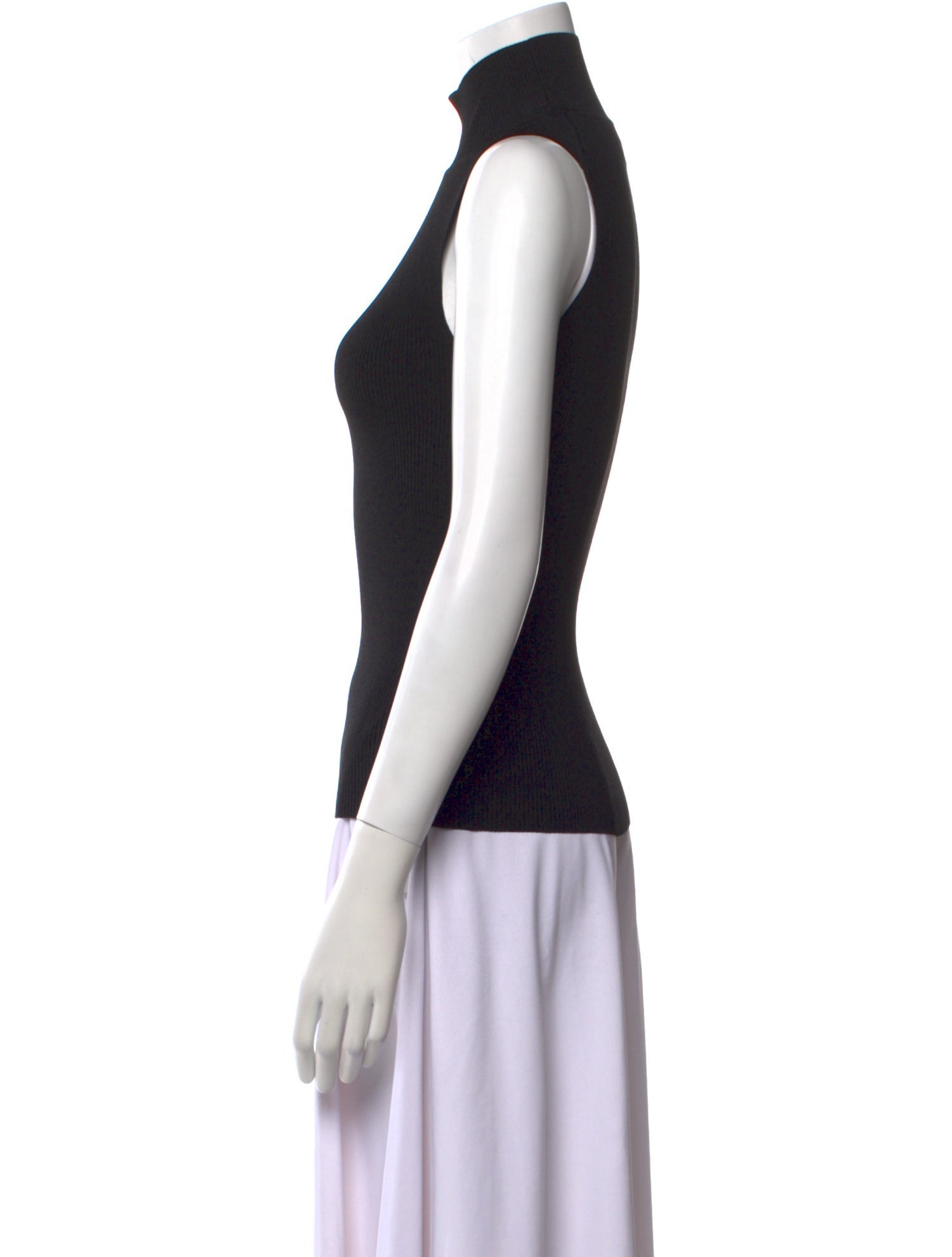 Khaite Turtleneck Sleeveless Top w/ Tags