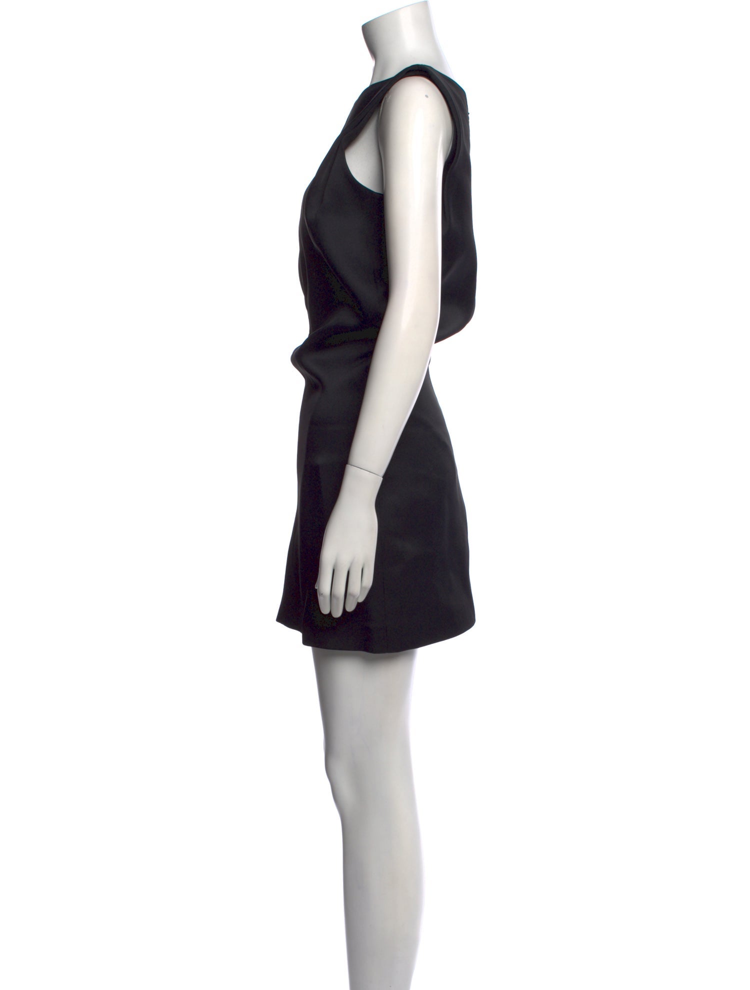 Khaite Bateau Neckline Mini Dress w/ Tags