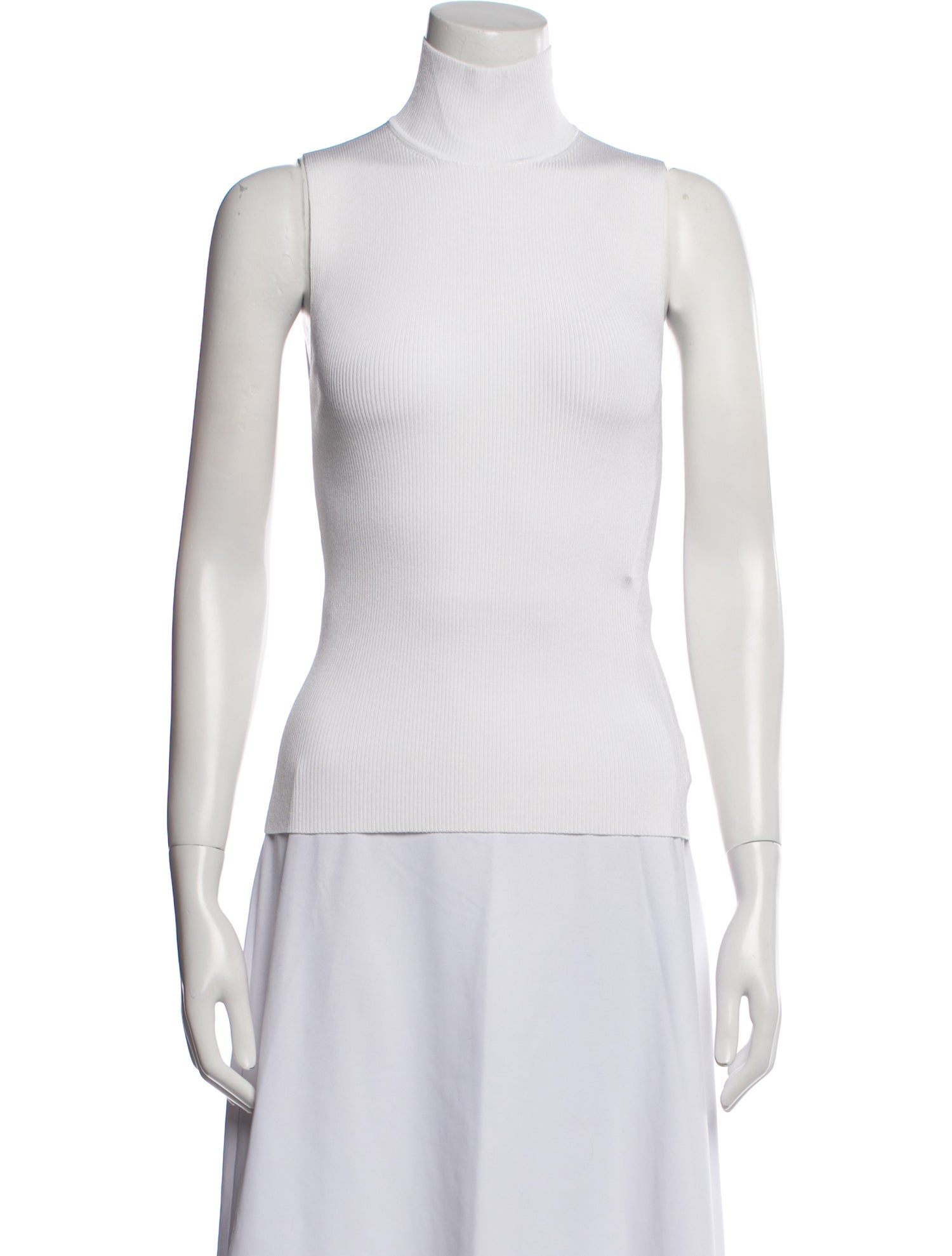 Khaite Turtleneck Sleeveless Top w/ Tags