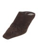 Khaite Suede Mules
