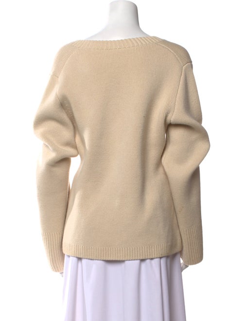 Khaite Cashmere V-Neck Sweater