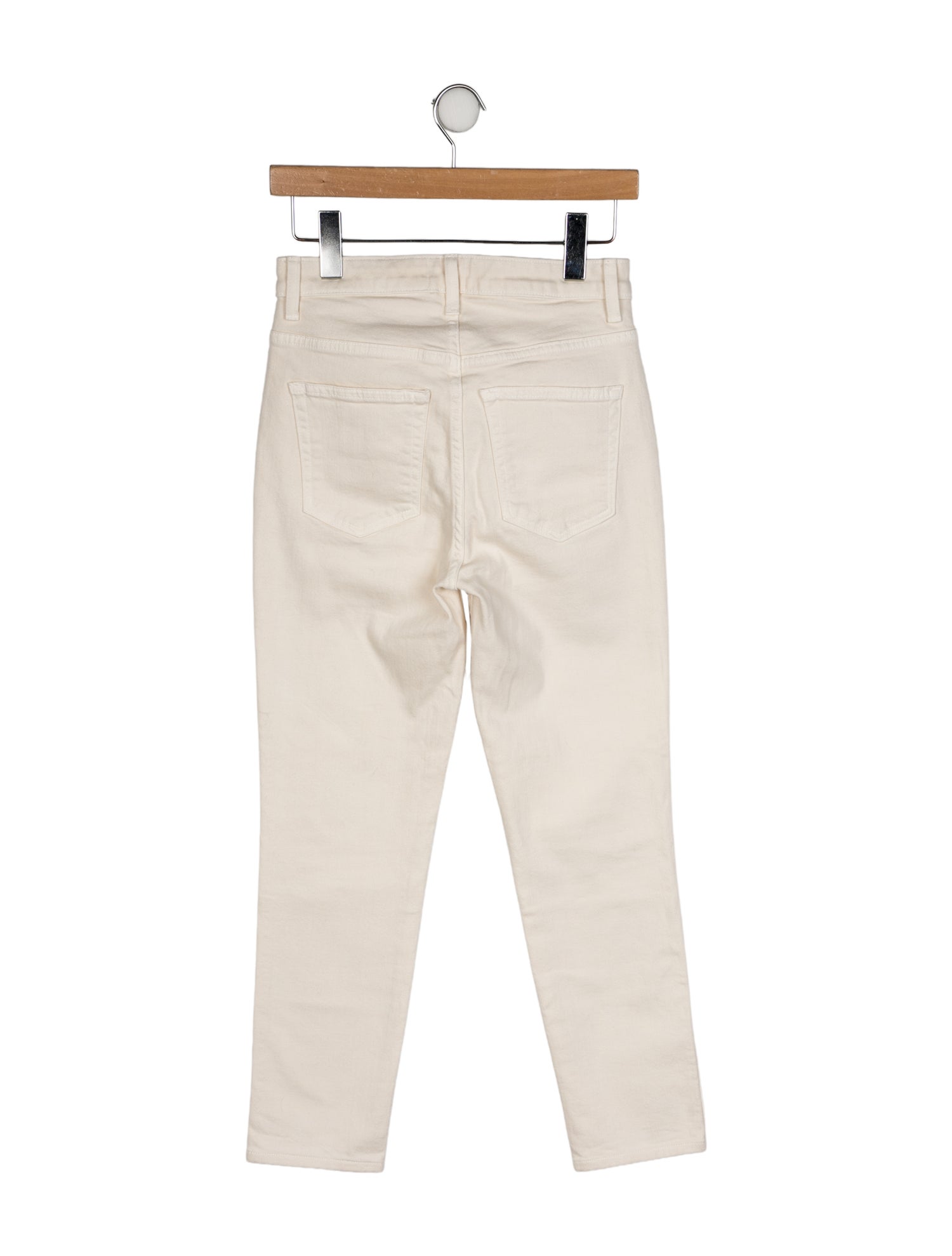 Khaite Mid-Rise Skinny Leg Jeans