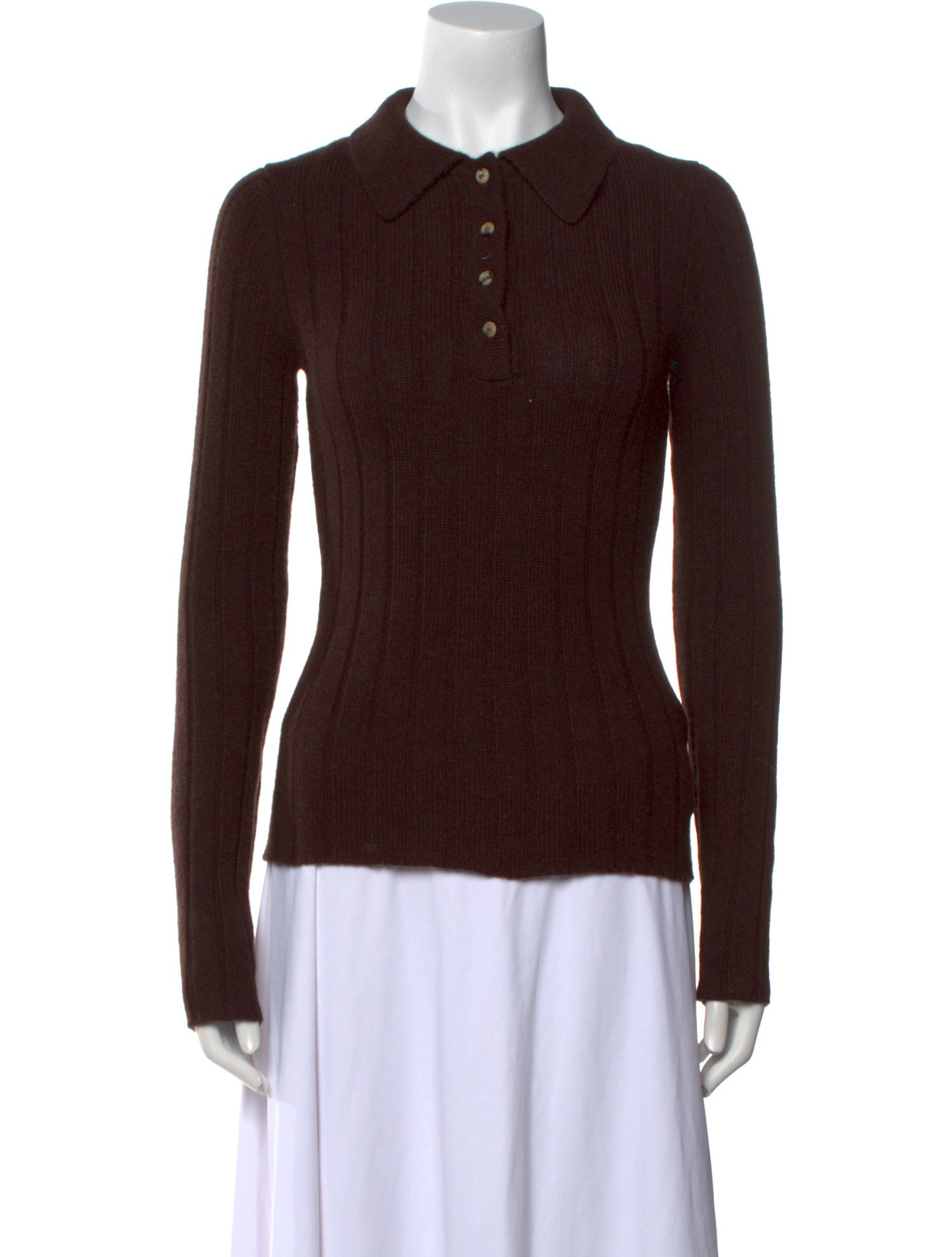 Khaite Cashmere Crew Neck Sweater