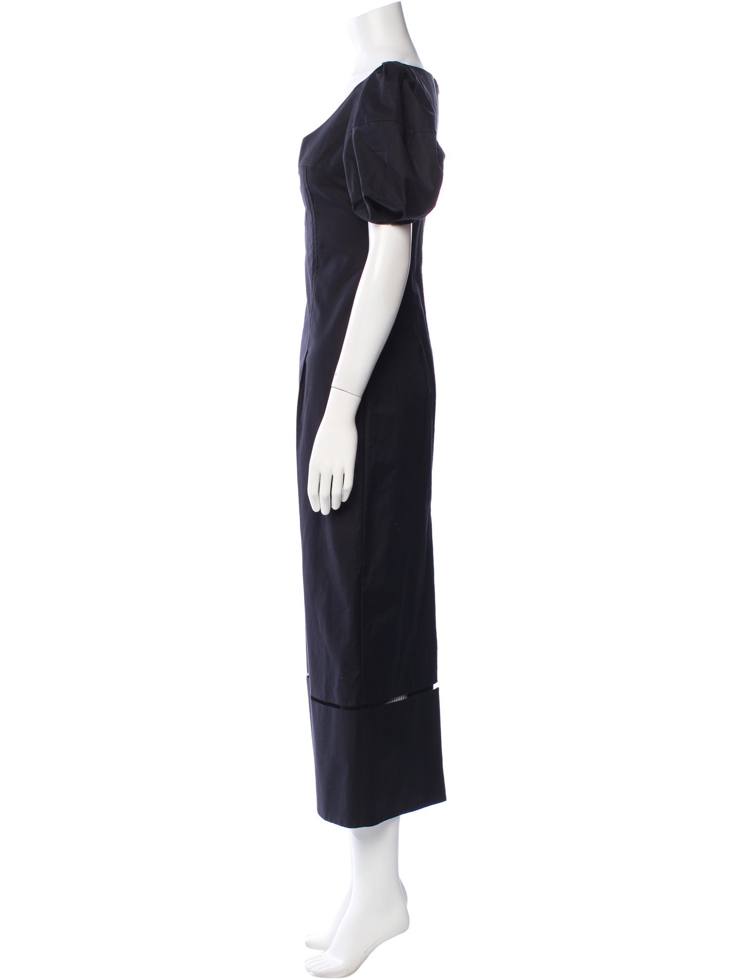 Khaite Scoop Neck Long Dress