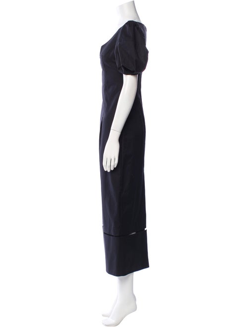 Khaite Scoop Neck Long Dress