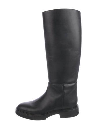 Khaite Leather Riding Boots
