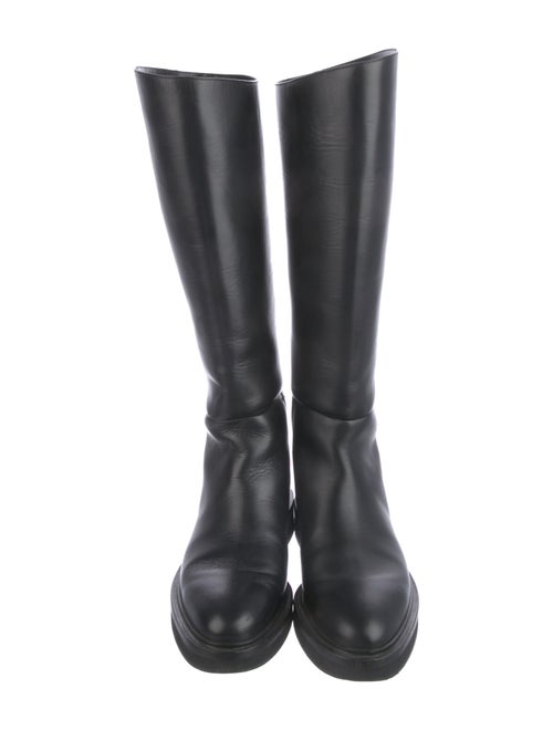 Khaite Leather Riding Boots