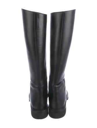 Khaite Leather Riding Boots