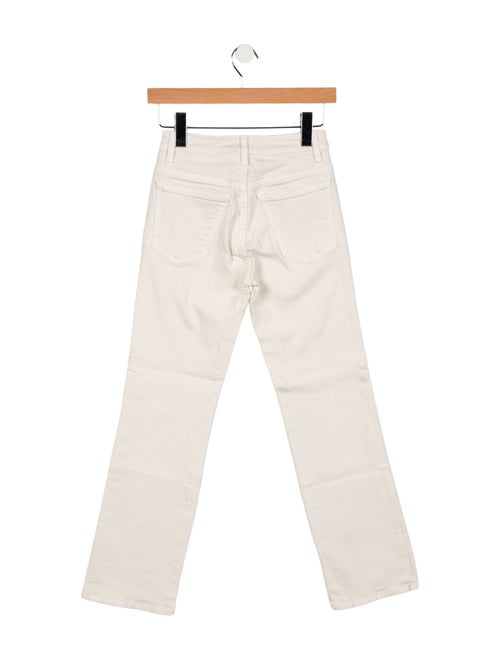 Khaite Mid-Rise Straight Leg Jeans