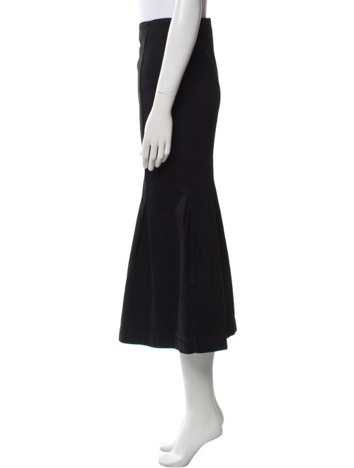 Khaite Pleated Accents Midi Length Skirt