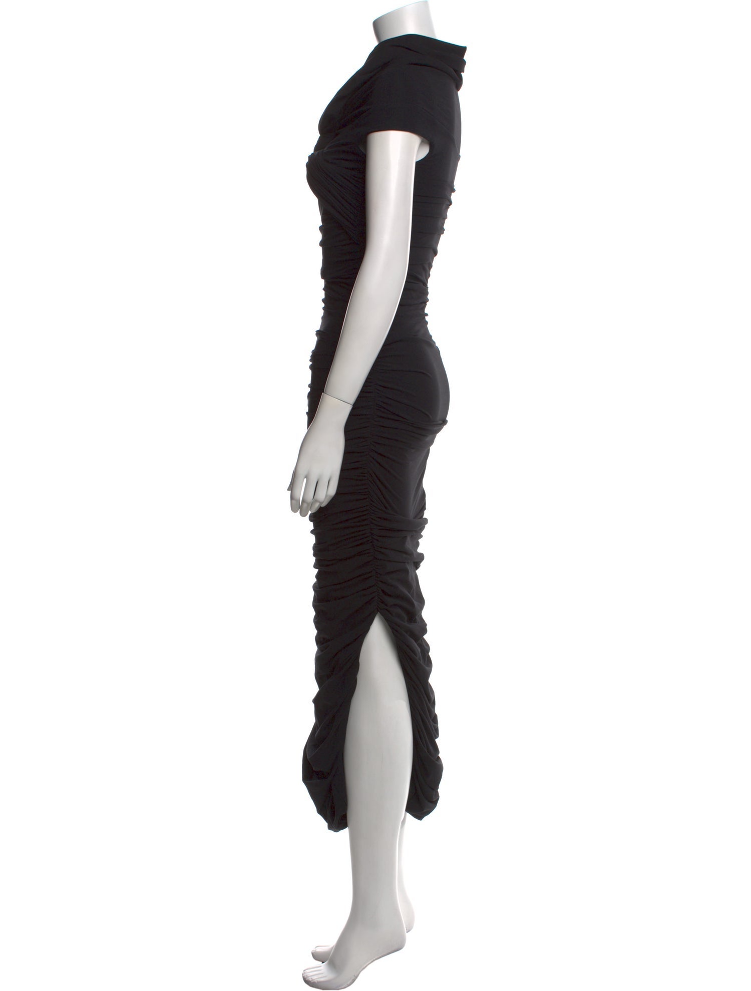 Khaite Cowl Neck Long Dress