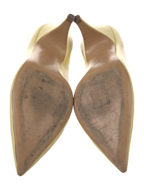 Khaite Leather Mesh Accents Pumps