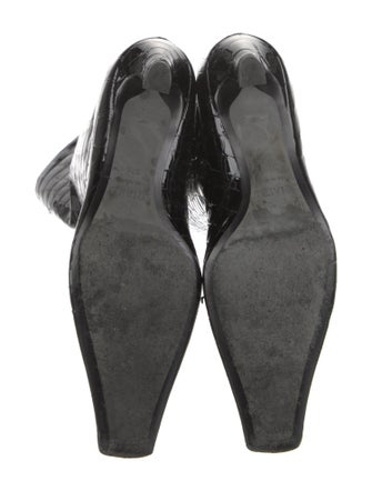 Khaite Embossed Leather Boots